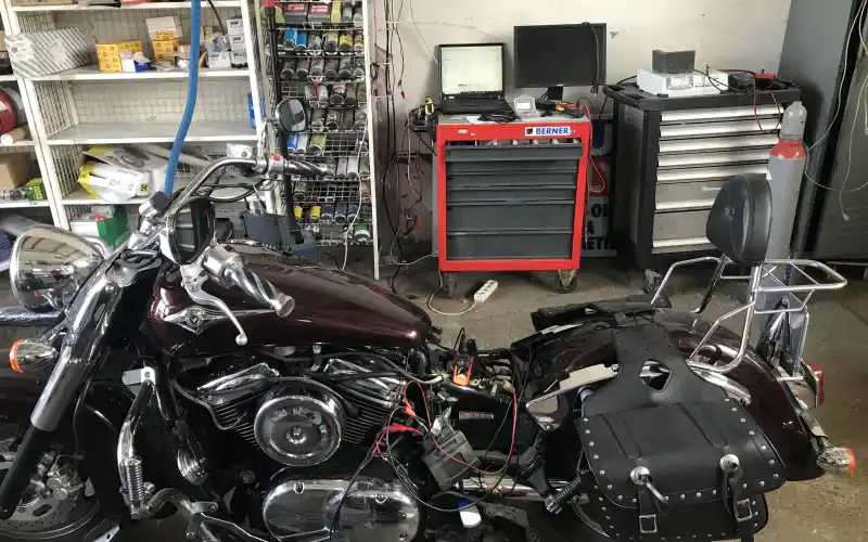 Diagnostika moto Kawasaki Vulcan