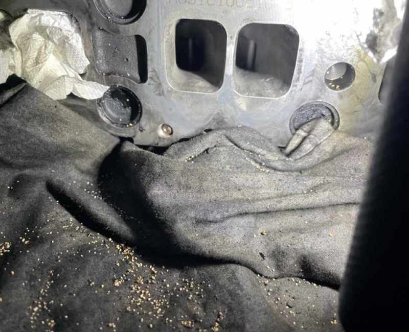 mb 220 cdi po tryskání abrazivem